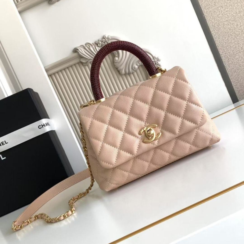 Ch**el top handle bags